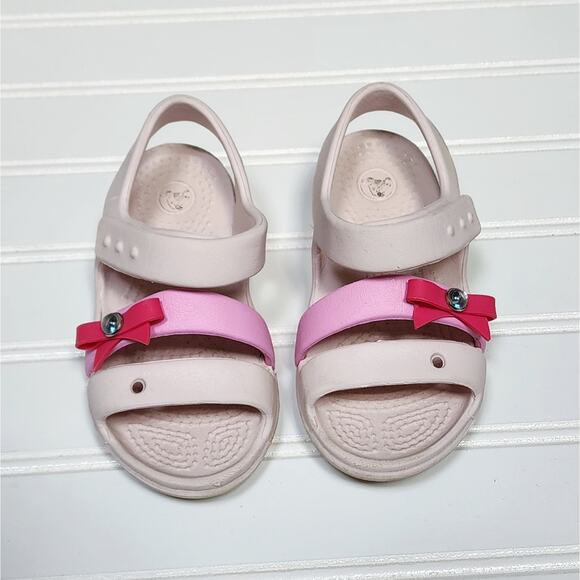 Crocs Kids Keeley Charm Sandals - Picture 3 of 11
